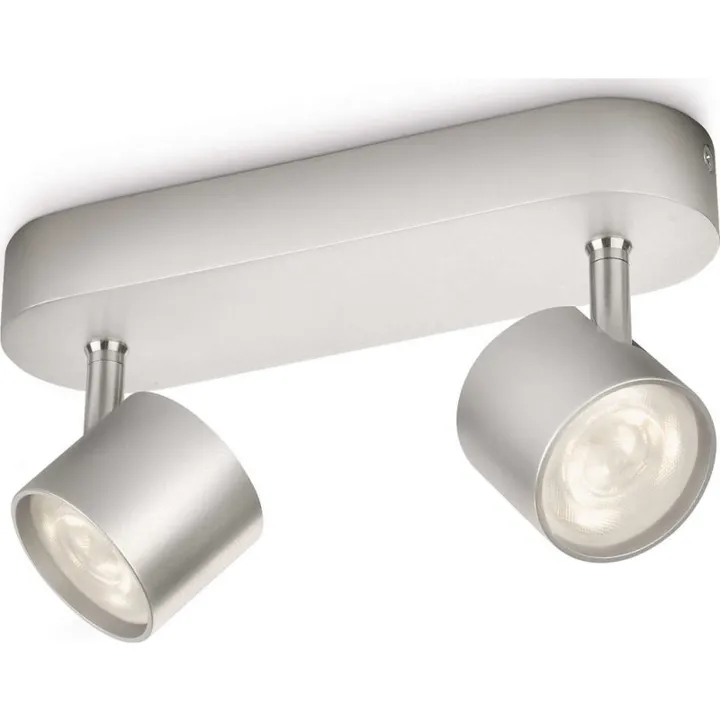 Philips myLiving Star , 2 spots, grå – spot — produktfoto