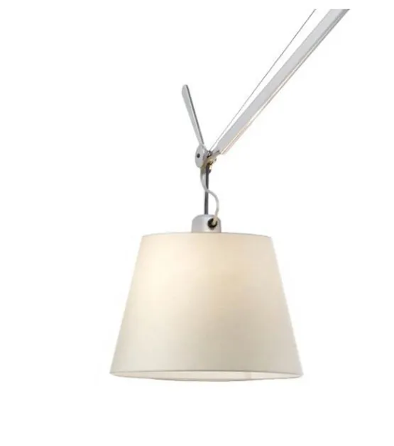 Artemide Tolomeo Sospensione Decentrata , Ø32 pergament – pendel — produktfoto
