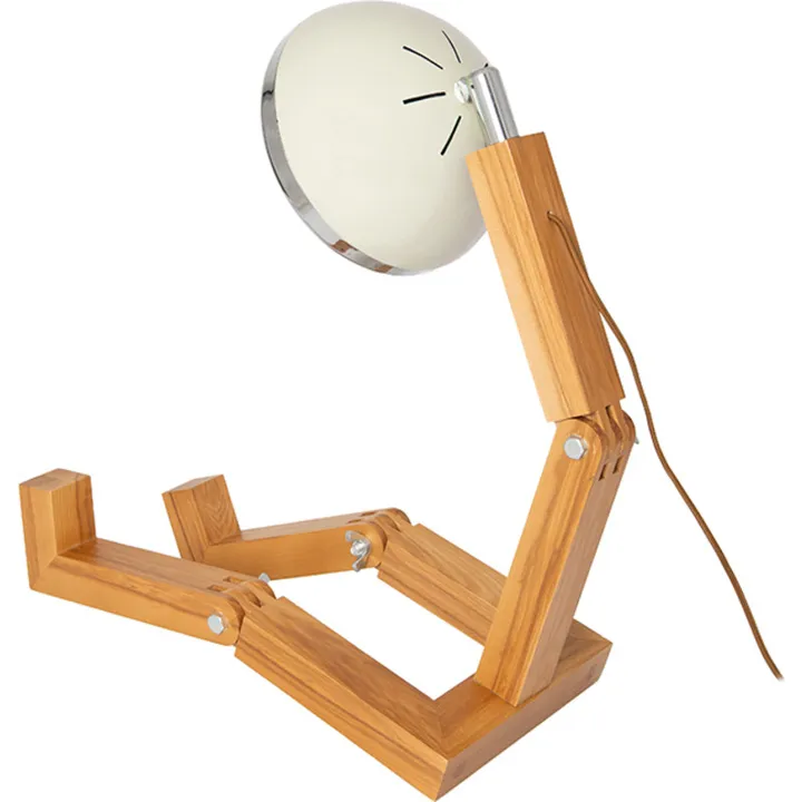 Wattson Mega Mr Wattson lampe, hvid – gulvlampe — produktfoto