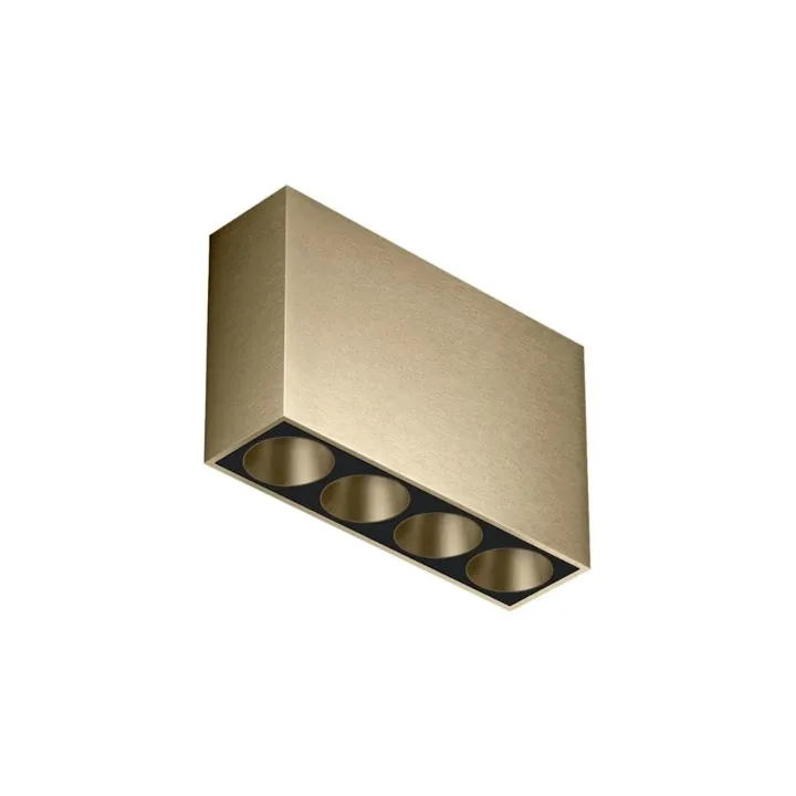 Flos Light Shadow Surface 4 Spots Optic Flood Bronze – spot — produktfoto