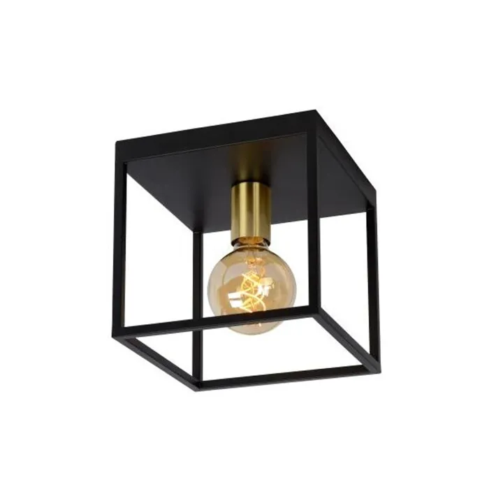 Lucide Ruben 1 Sort – loftlampe — produktfoto
