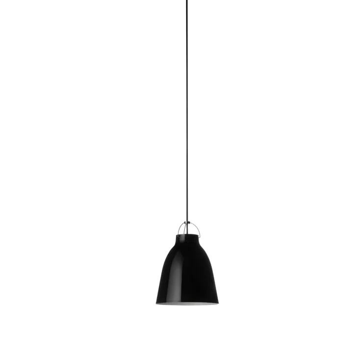 Fritz Hansen Caravaggio P2 Sort – pendel — produktfoto
