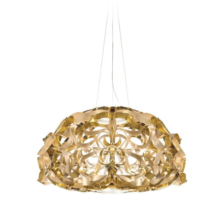 Slamp Quantica 120 Guld – pendel — produktfoto