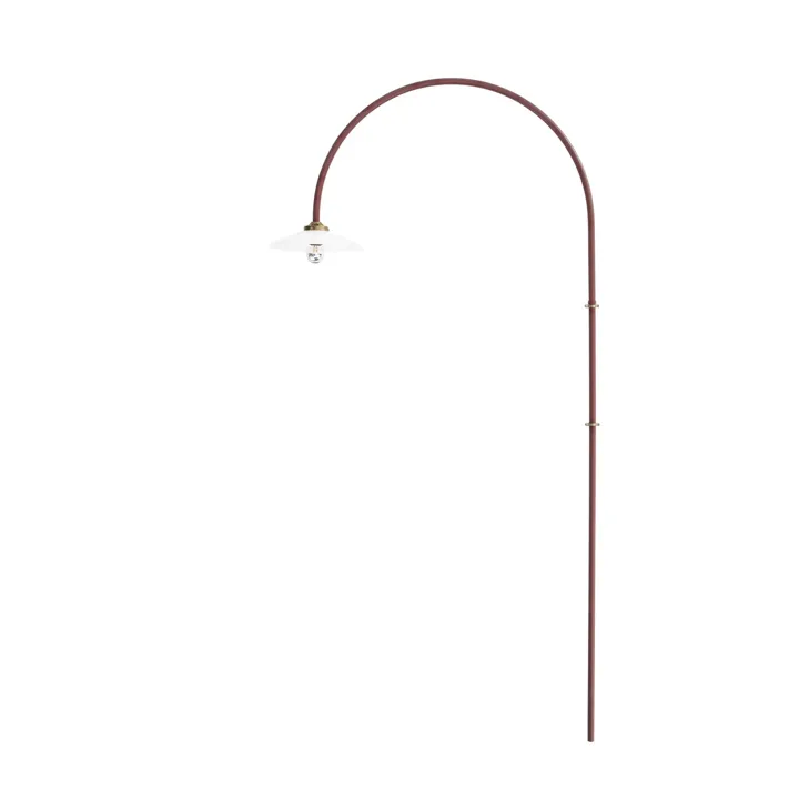 Valerie Objects Hanging Lamp N°2 Rød – væglampe — produktfoto