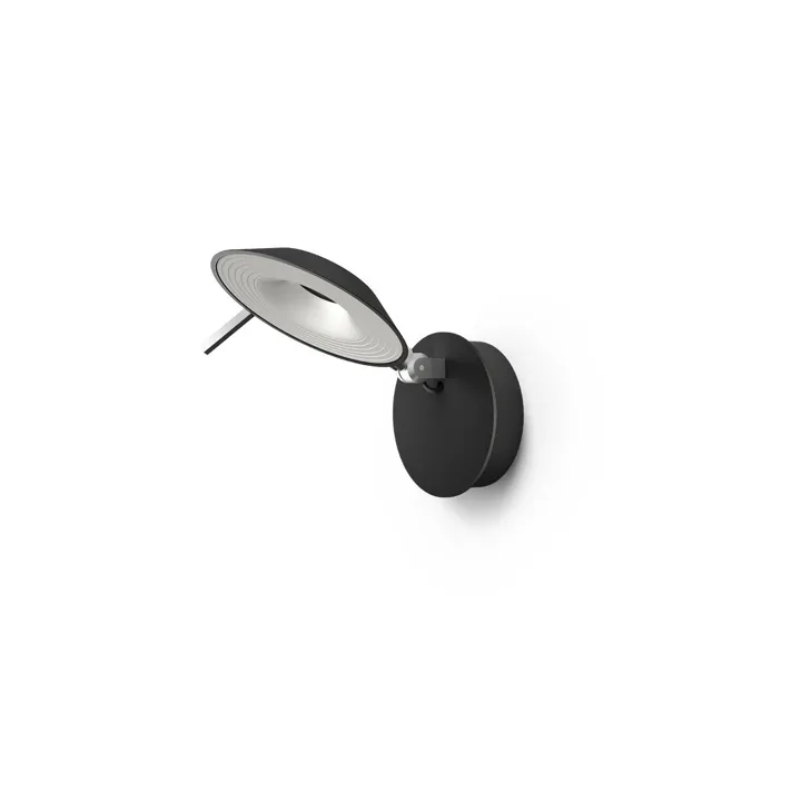 Stilnovo Torino Ø19 Black 9005 – væglampe — produktfoto
