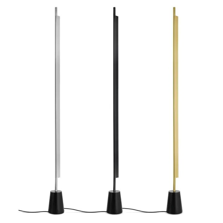 Luceplan Compendium Aluminium – gulvlampe — produktfoto