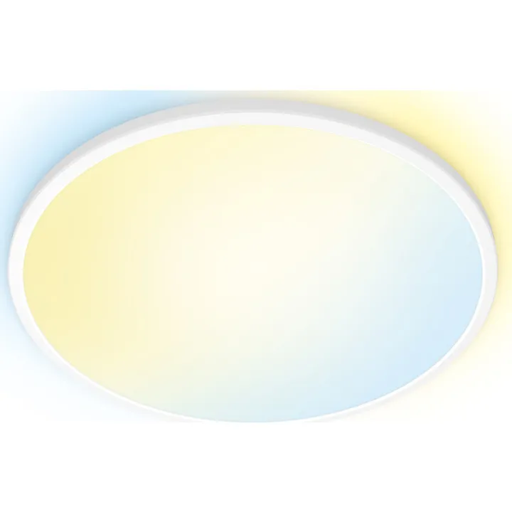 Wiz Superslim , justerbar hvid, hvid, Ø29 cm – loftlampe — produktfoto