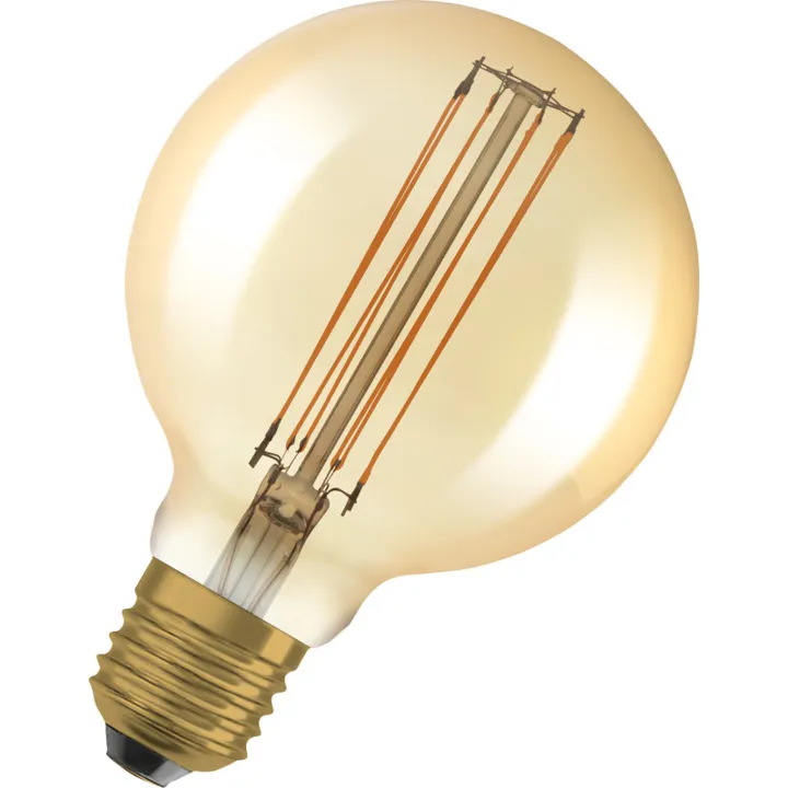 Ledvance Vintage 1906 E27 globepære, 2200K, 5,8W – pære — produktfoto