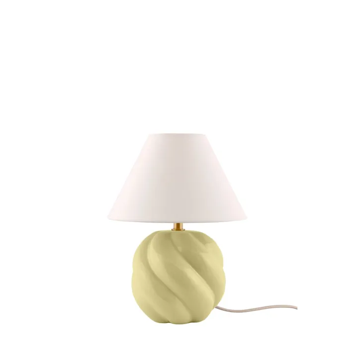 Globen Lighting Dahlia 24 Butter Yellow – bordlampe — produktfoto