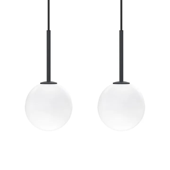 Herstal Ballon - 2 pak - Mat Sort – pendel — produktfoto
