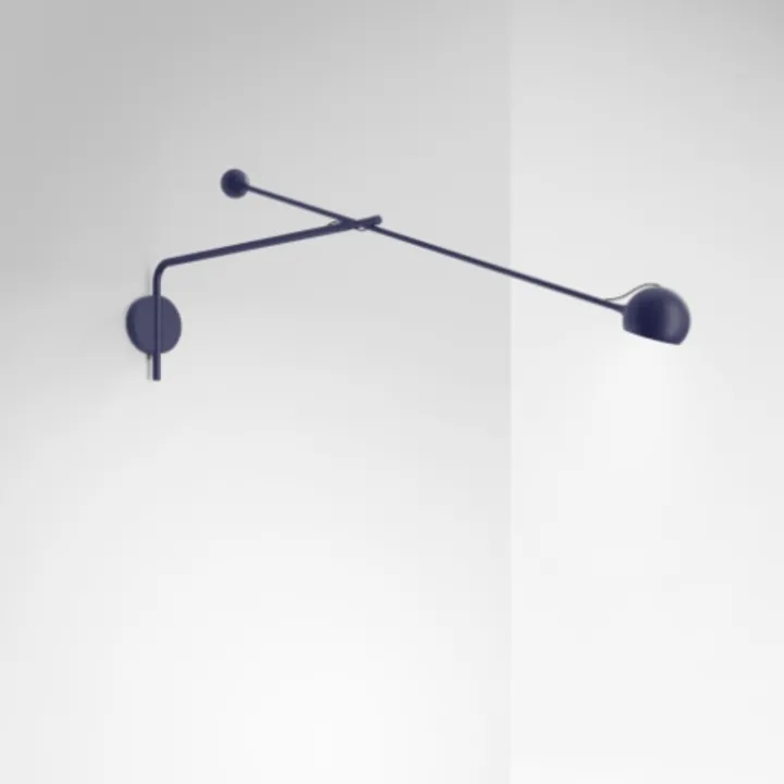 Artemide IXA Arm Blå – væglampe — produktfoto