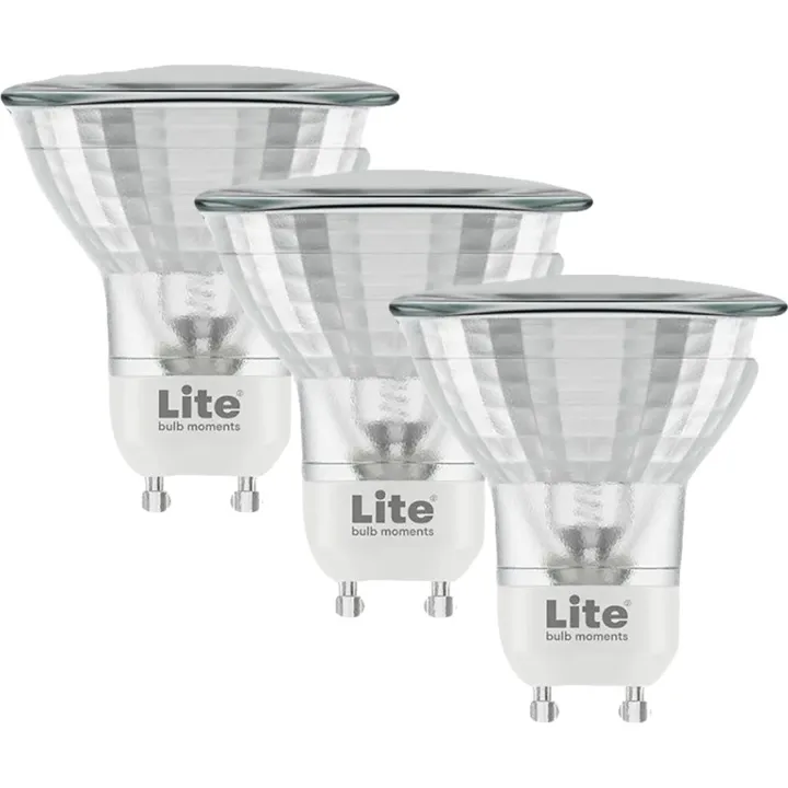 Lite bulb moments GU10 spotpære, 2700K-6500K, 4,5W, 3-pak – pære — produktfoto
