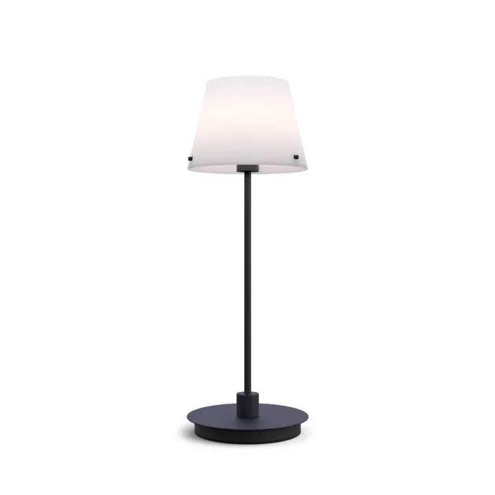 Herstal Gil il Grande Sort – bordlampe — produktfoto