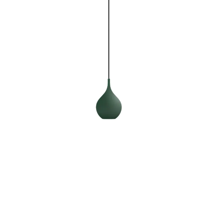 Intra Lighting Biba Drop Matt Green Pine – pendel — produktfoto