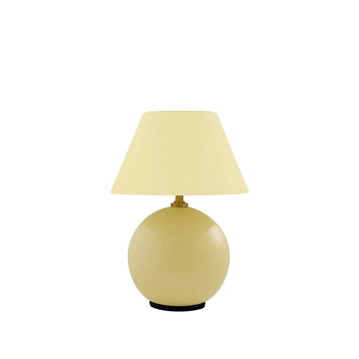 Globen Lighting Iris 16 Transportable Lampe Butter Yellow – bordlampe — produktfoto