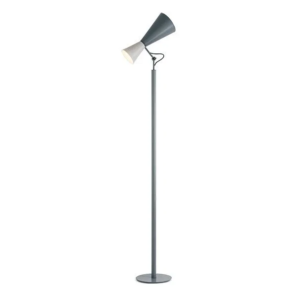 Nemo Parliament Hvid og Grå – gulvlampe — produktfoto