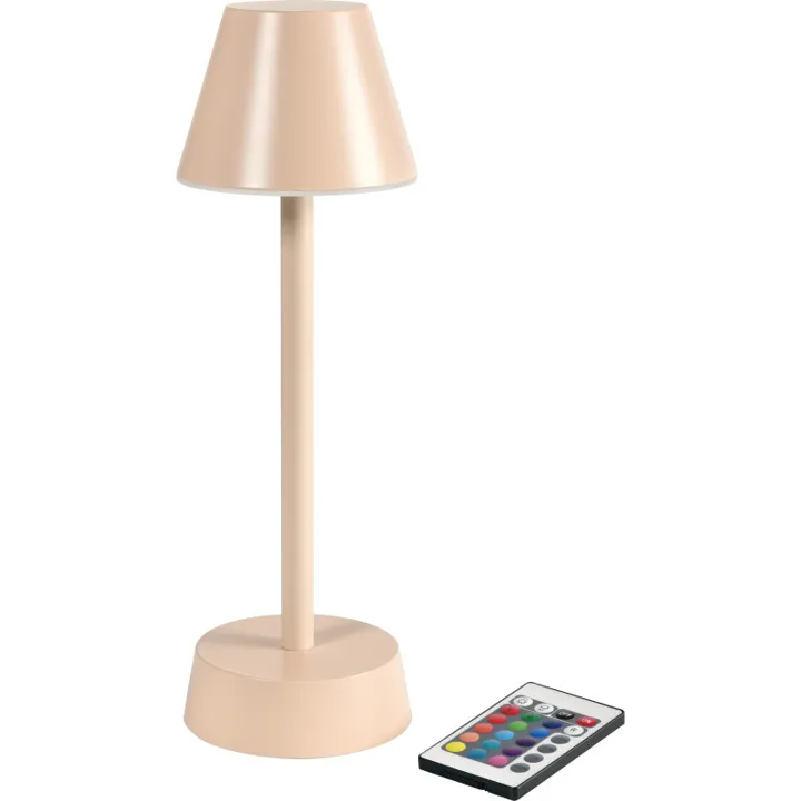 Duni Zelda genopladelig , lyserød – bordlampe — produktfoto