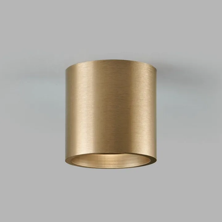 LIGHT-POINT Solo 2 Round Messing - 2700K – loftlampe — produktfoto