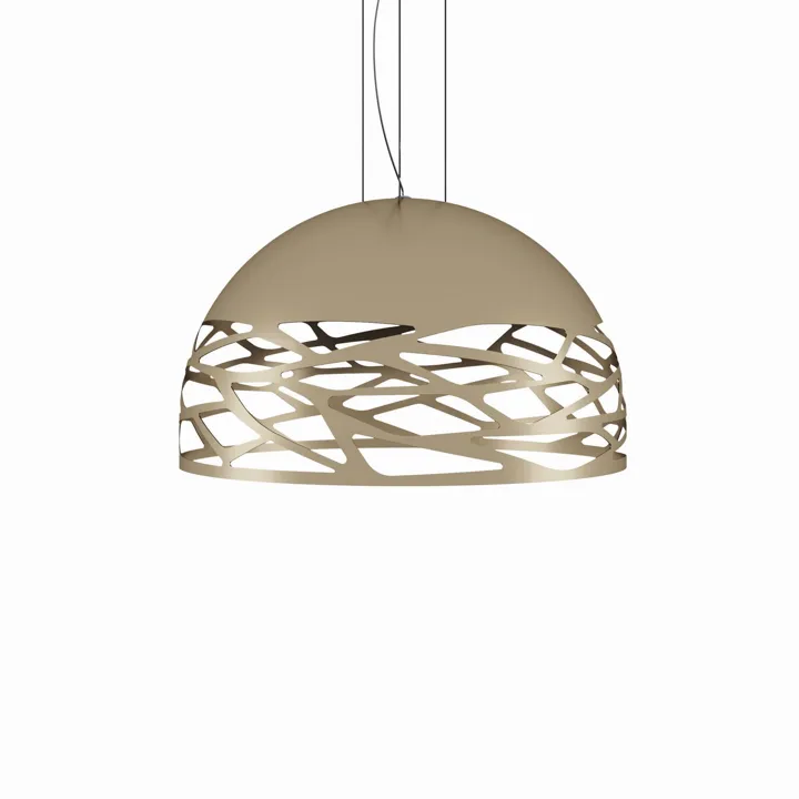 Lodes Kelly Dome Champagne Mellem – pendel — produktfoto