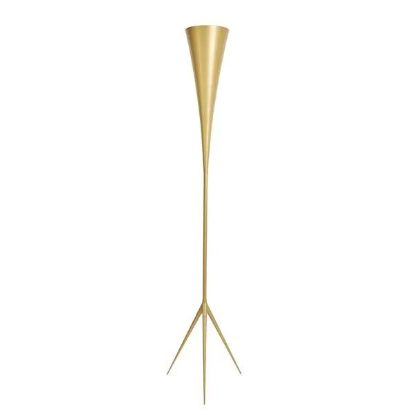 TATO De-Lux B8 Guld – gulvlampe — produktfoto