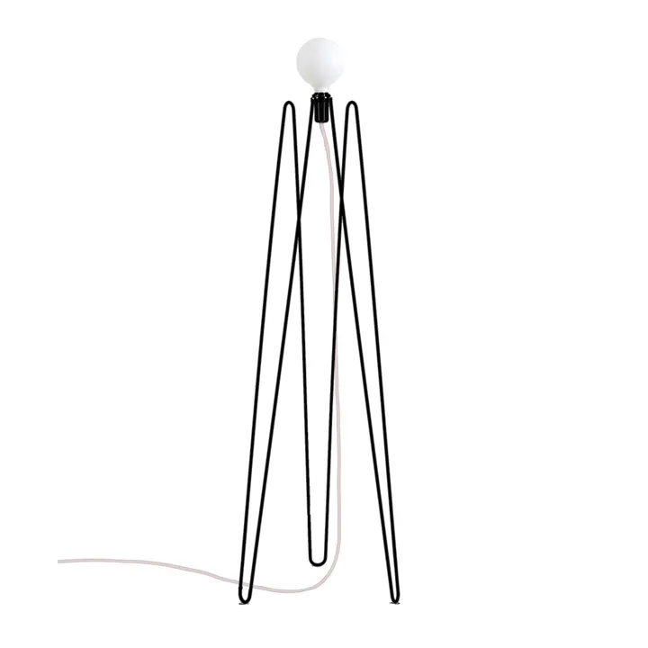 Grupa Model 2 Sort/Hvid – gulvlampe — produktfoto
