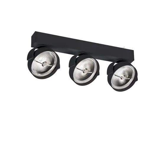 Deltalight Rand 311 LED DIM8 loft spot, sort – spot — produktfoto