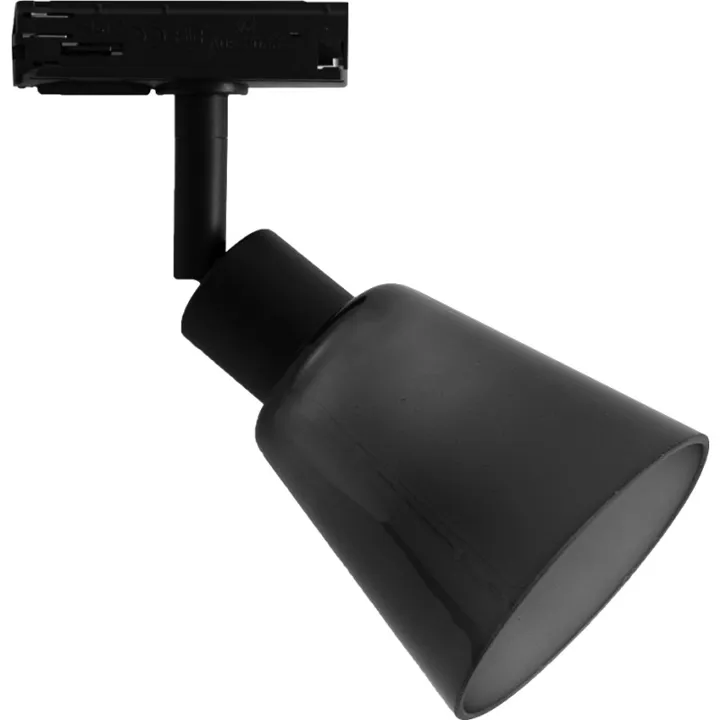 Nordlux Link Koniekel 1F skinnespot, sort – spot — produktfoto