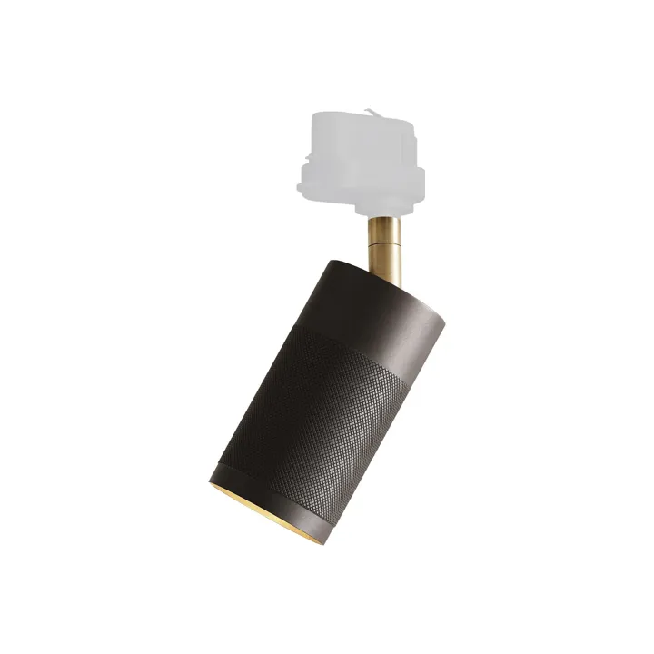 Thorup Copenhagen Patrone Track Bruneret Messing/ Messing – loftlampe — produktfoto
