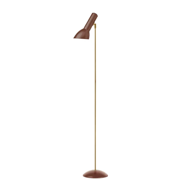 CPH Lighting Oblique Teglrød /Messing – gulvlampe — produktfoto