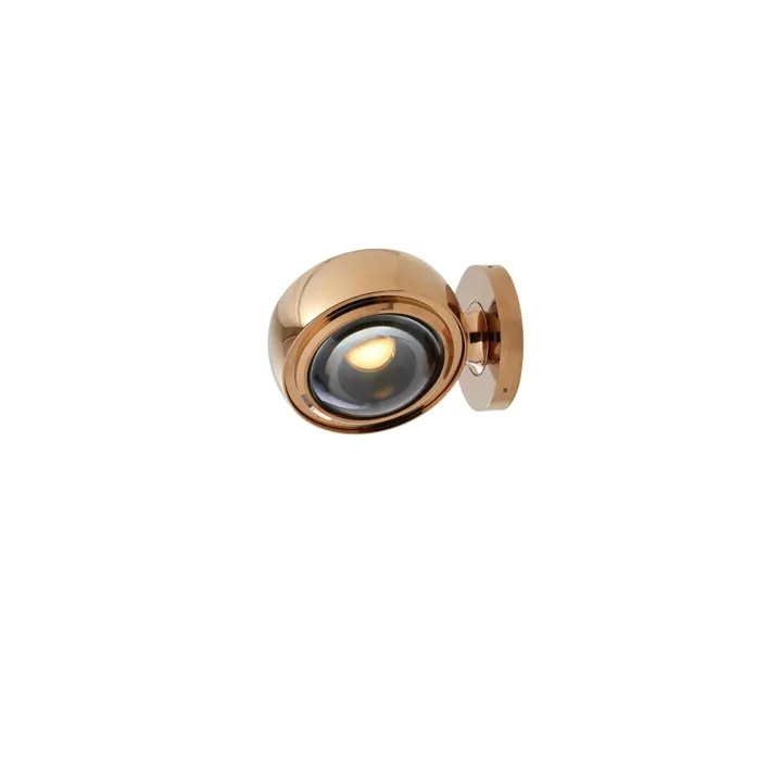 Loom Design Optic Glossy Rosegold – væglampe — produktfoto