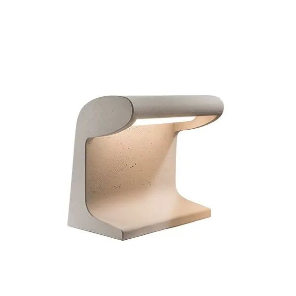 Nemo Borne Beton Petite Udendørs Beton – udendørslampe — produktfoto