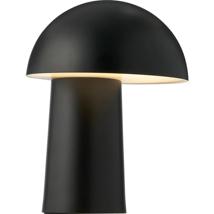 Design For The People Dftp Faye genopladelig , sort – bordlampe — produktfoto