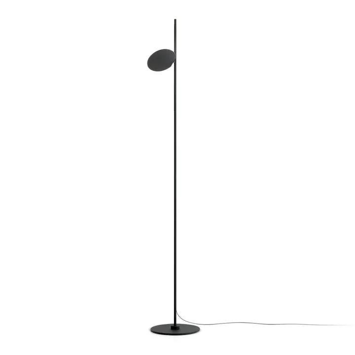 Stilnovo Kimia Black 9005 – gulvlampe — produktfoto