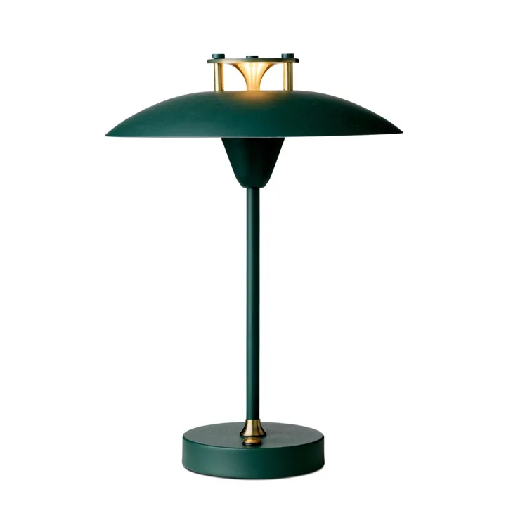 Halo Design Mini Stepp 1-2-3 Transportabel Mørkegrøn – transportabel bordlampe — produktfoto