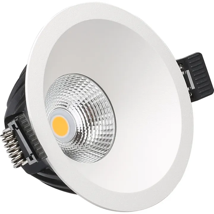 Antidark indbygningsspot, 3000K, hvid – indbygningsspot — produktfoto