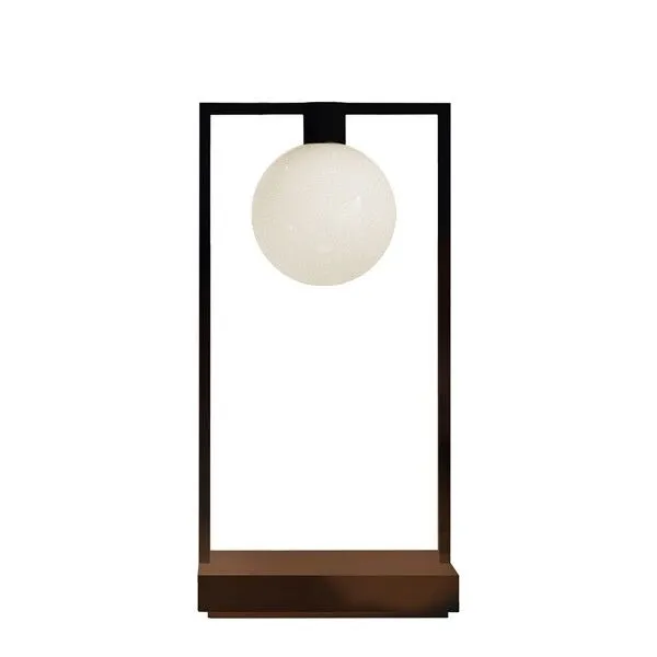 Artemide CURIOSITY 36 Med Kugle Sort/Brun – bordlampe — produktfoto