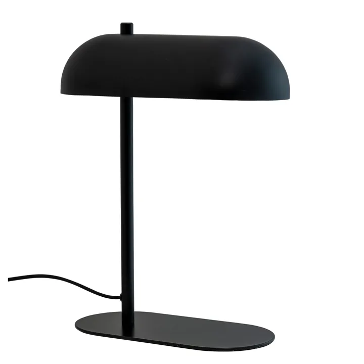Dyberg Larsen Arch Mat Sort – bordlampe — produktfoto