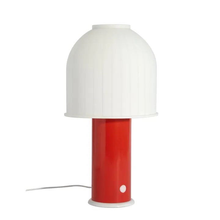 Sowden TL7 Hvid/Rød – bordlampe — produktfoto