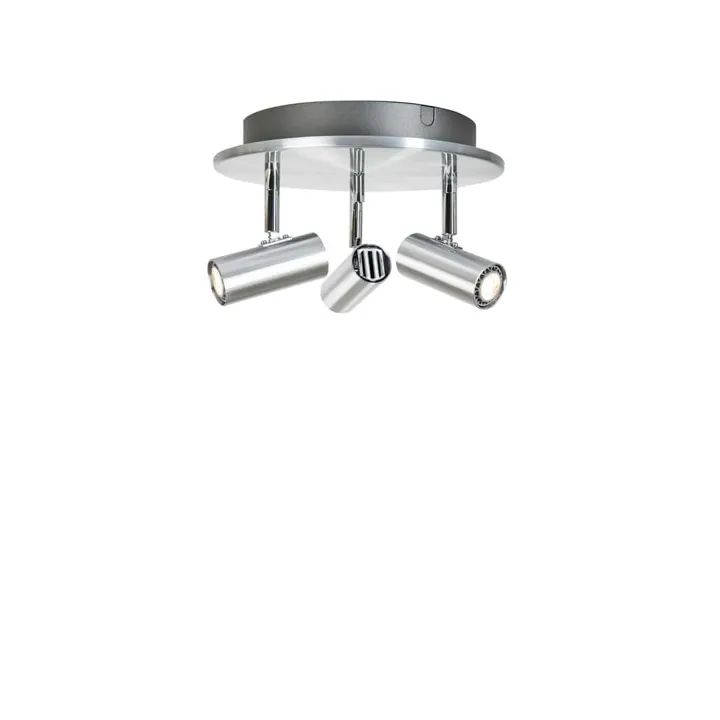 Belid Cato 3 Spotlights Rund Aluminium – spot — produktfoto