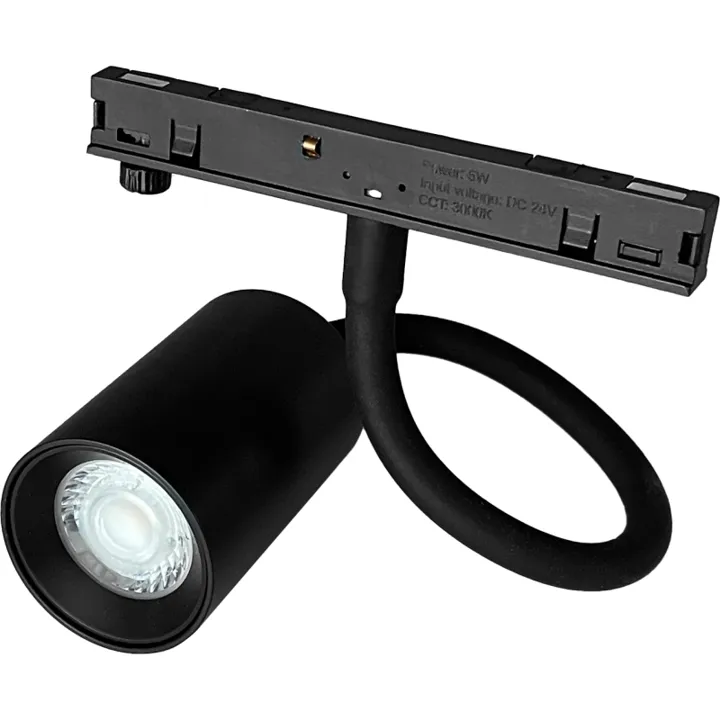 Ecofoss Click Flex skinnespot, sort – spot — produktfoto