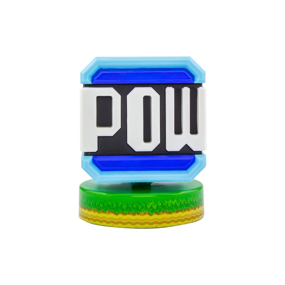Paladone Lampe Icons - Super Mario Pow 12 cm – dekorationslys — produktfoto