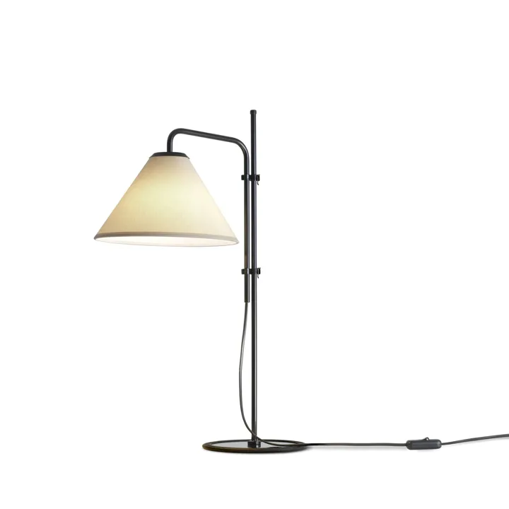 Marset Funiculí Fabric Sort-Sand – bordlampe — produktfoto