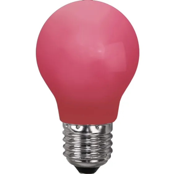 Spotlight Udendørs LED OUT Ø55mm IP20 LED 1W E27, rød – pære — produktfoto