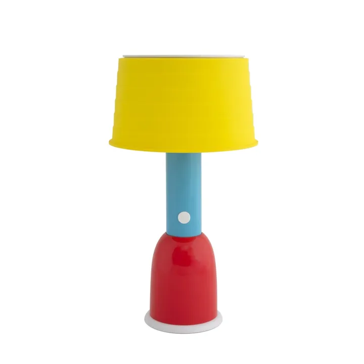 Sowden PL3 med Dual Functionality Gul/Rød – bordlampe — produktfoto