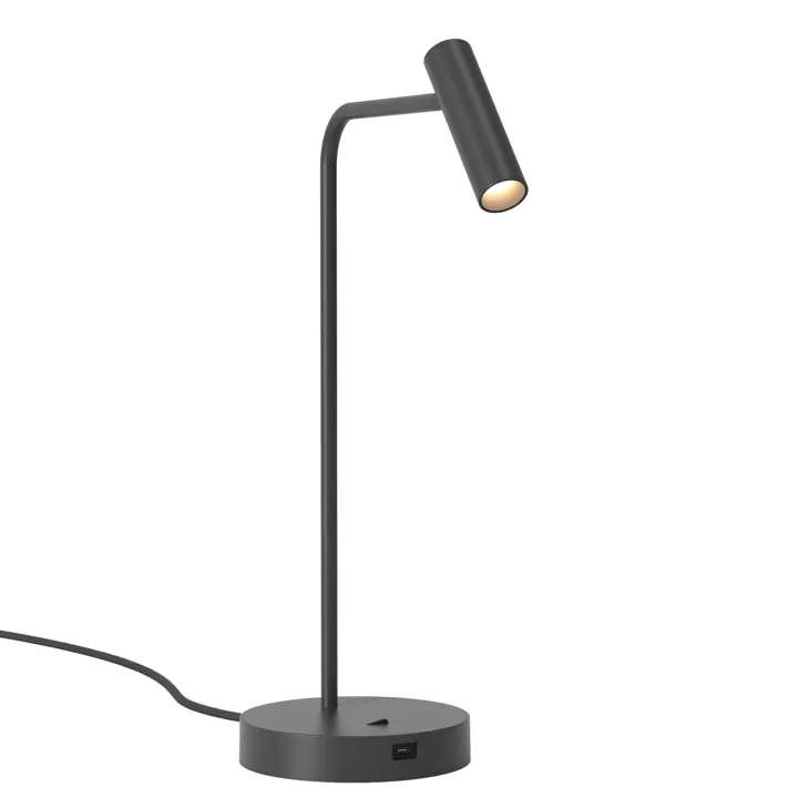 Astro Enna Transportabel Mat Sort – transportabel bordlampe — produktfoto