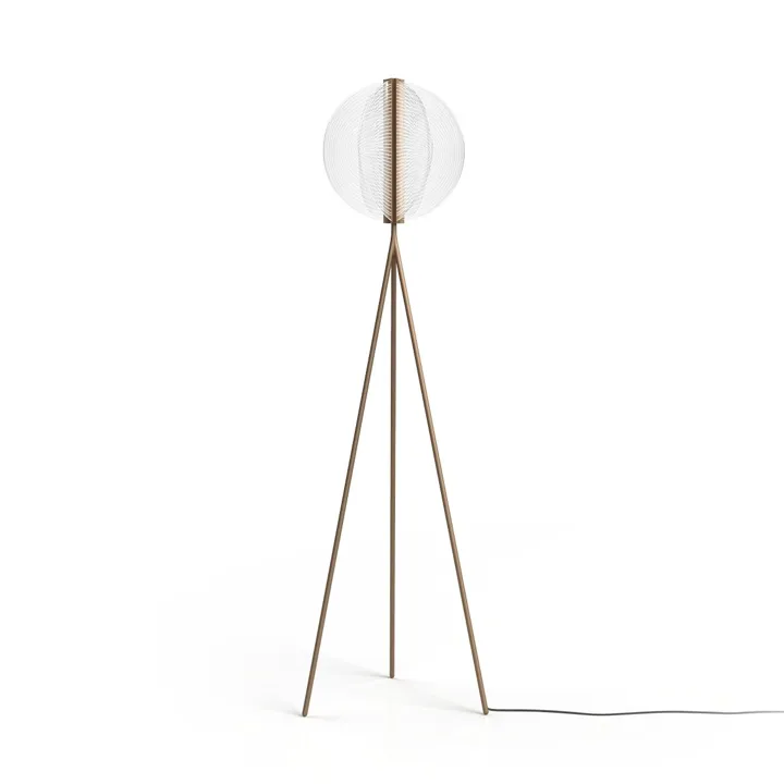 Papylia Gulvlampe H179 Poleret Dark Bronze — produktfoto