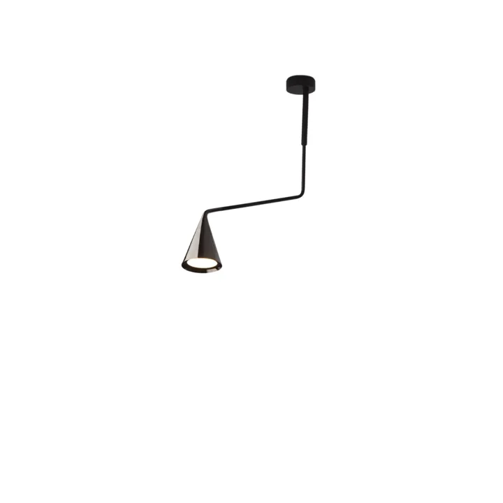 TOOY Gordon 561.11A Mat Sort – loftlampe — produktfoto