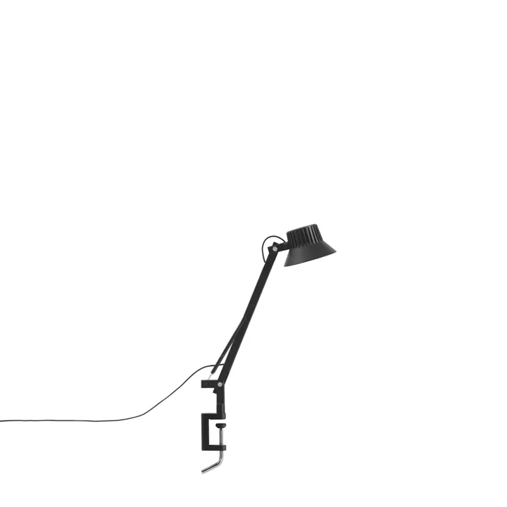 Muuto Dedicate S1 Med Klemme Sort – bordlampe — produktfoto