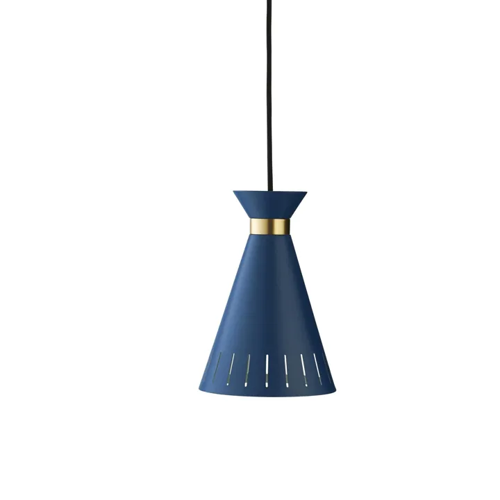 Warm Nordic Cone Azure Blå – pendel — produktfoto