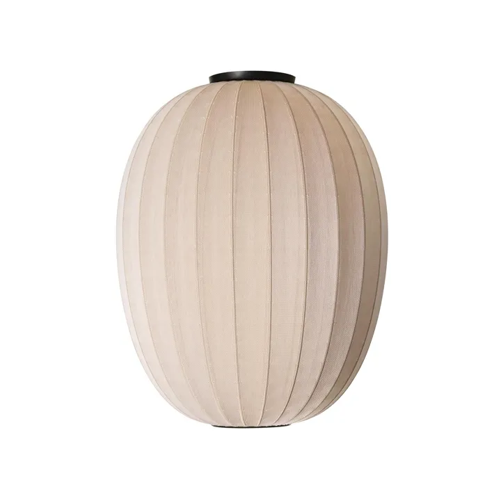 Made By Hand Knit-Wit High/Oval Ø65 Sand Stone – loftlampe — produktfoto